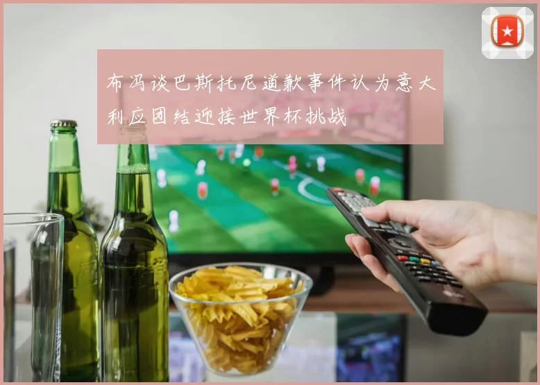 布冯谈巴斯托尼道歉事件认为意大利应团结迎接世界杯挑战